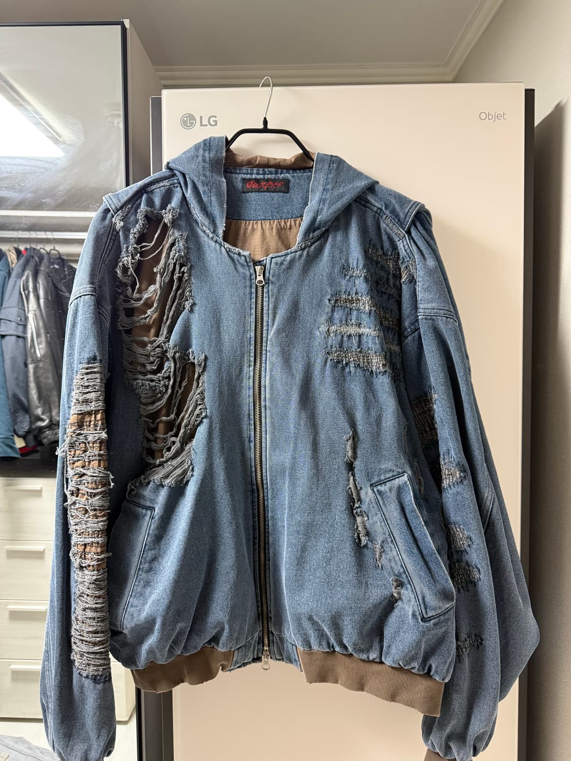 PAS099 아카이브MA-1 블루 L 상품이미지1