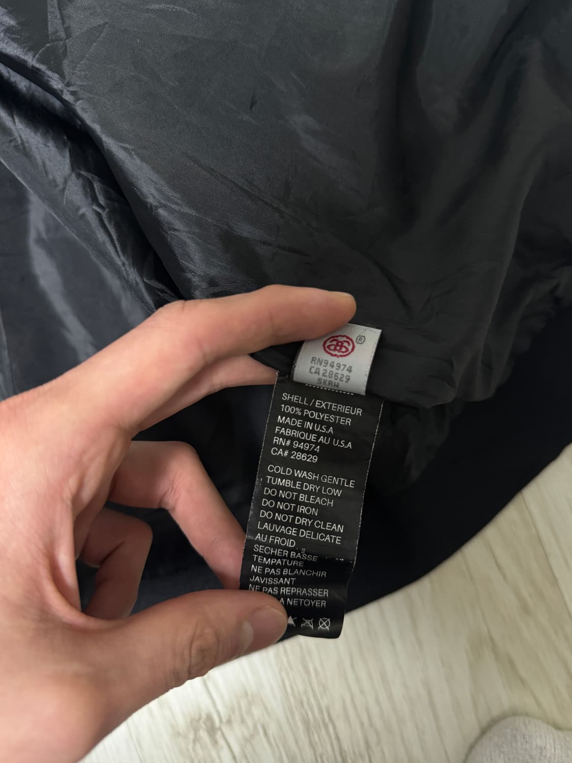 90s 스투시 GEAR 트랙 자켓 L사이즈 made in usa 상품이미지6