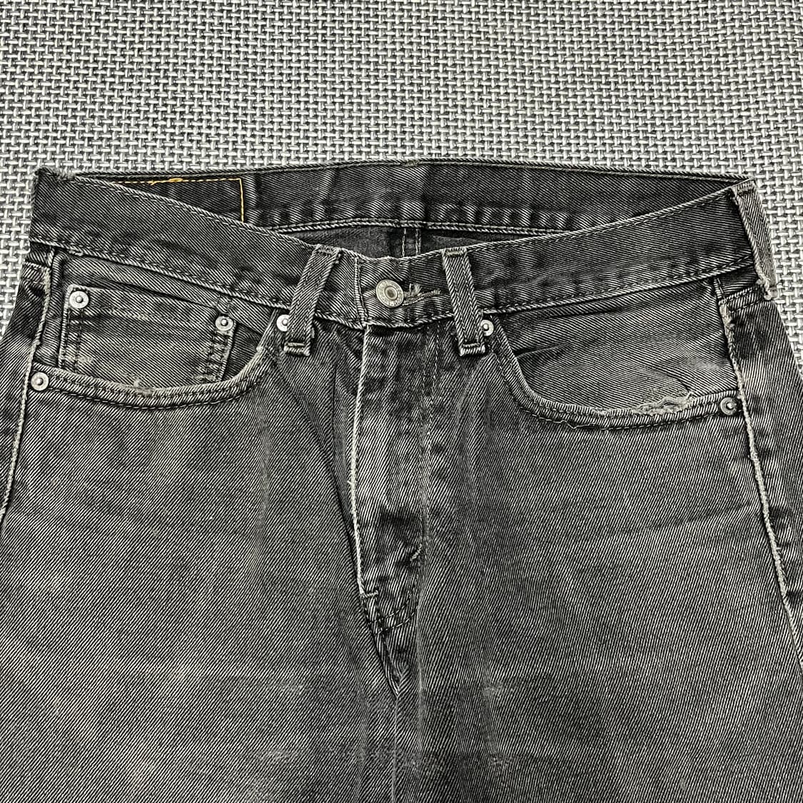 빈티지 리바이스 505 블랙 데님 팬츠 (29) 상품이미지2