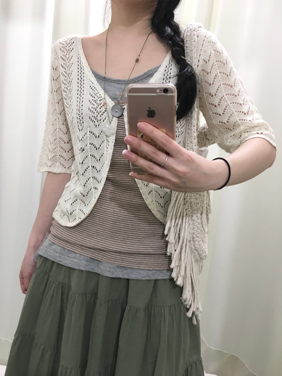 win heart crochet cardigan 상품이미지2