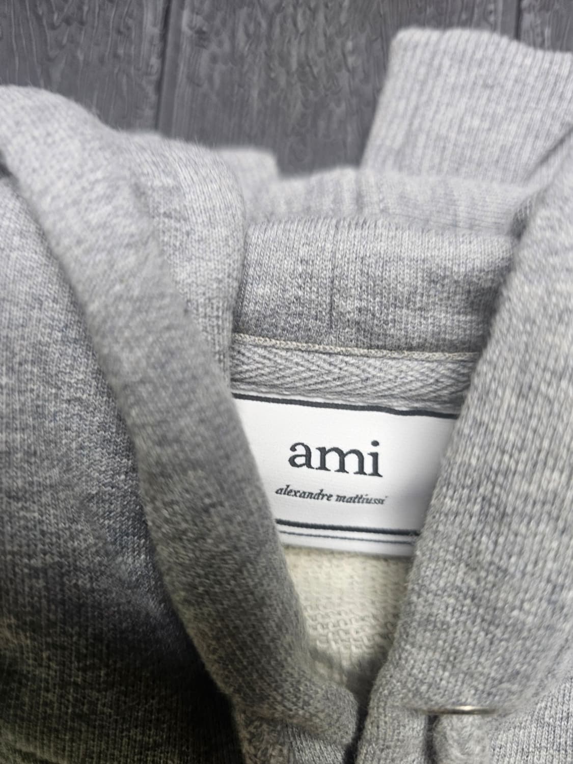 아미 AMI PARIS 후드티 M~L (100) 새상품/택O/정품 상품이미지5