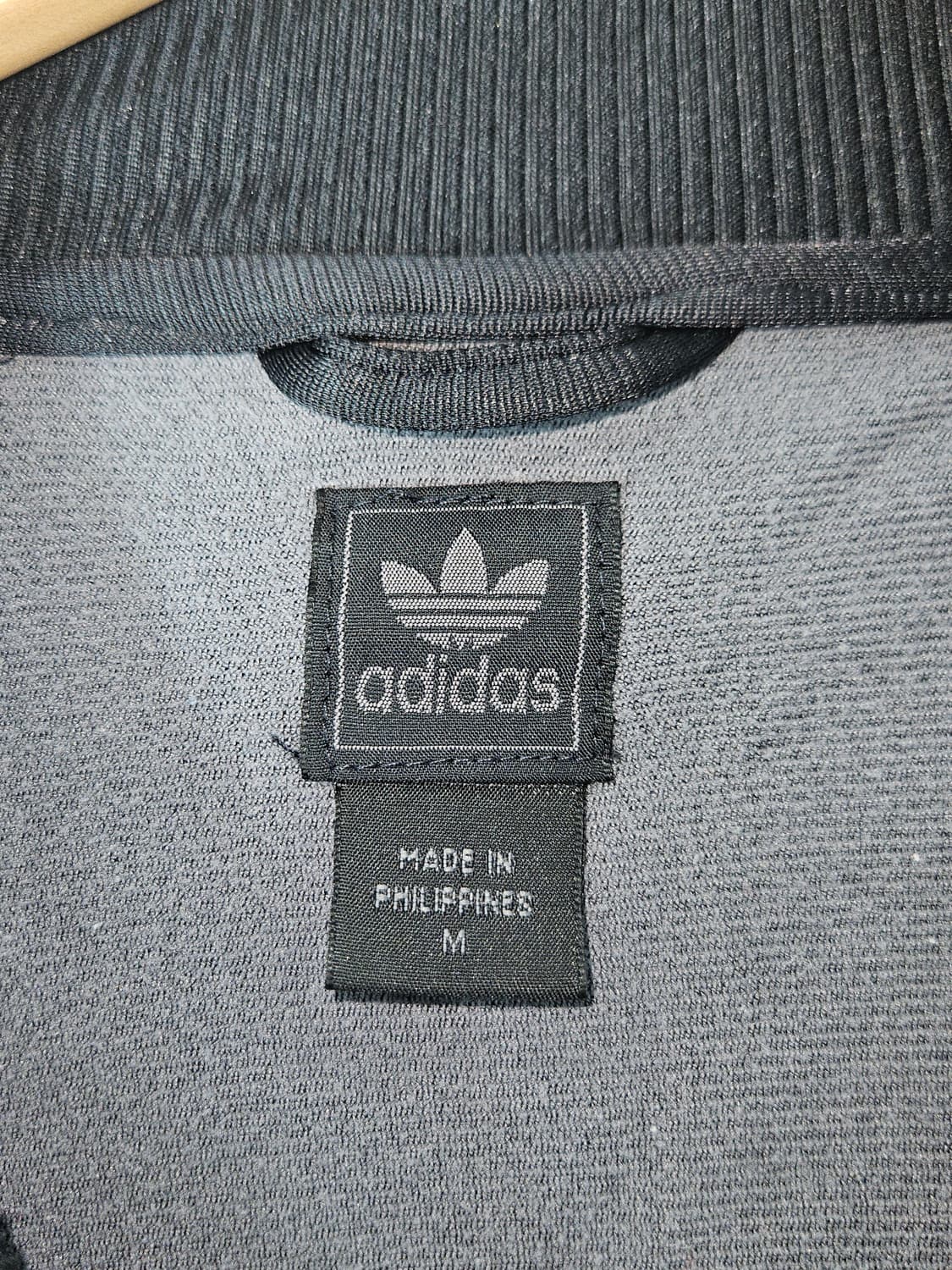 00s 아디다스 오리지널 져지 트랙탑 집업 자켓 블랙 오버핏 상품이미지3