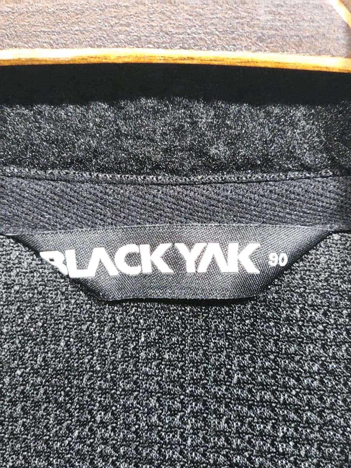 (95) 블랙야크 플리스 롱점퍼 검정 뽀글이 후리스 자켓  상품이미지3