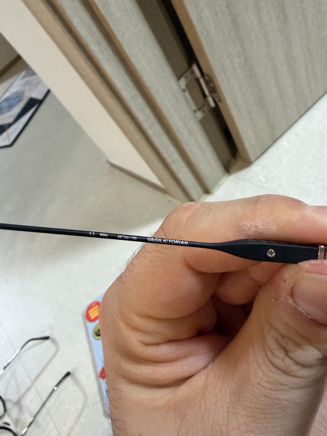 크롬하트 바질릭토리안 매트블랙 안경 상품이미지3