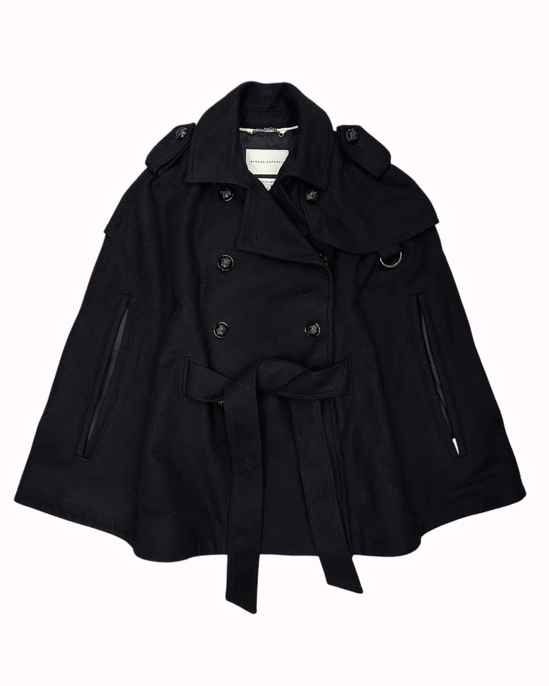 BANANA REPUBLIC belted wool cape coat 상품이미지1