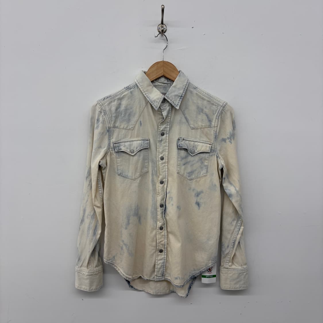 폴로 데님 워싱 셔츠 여m 상품이미지1