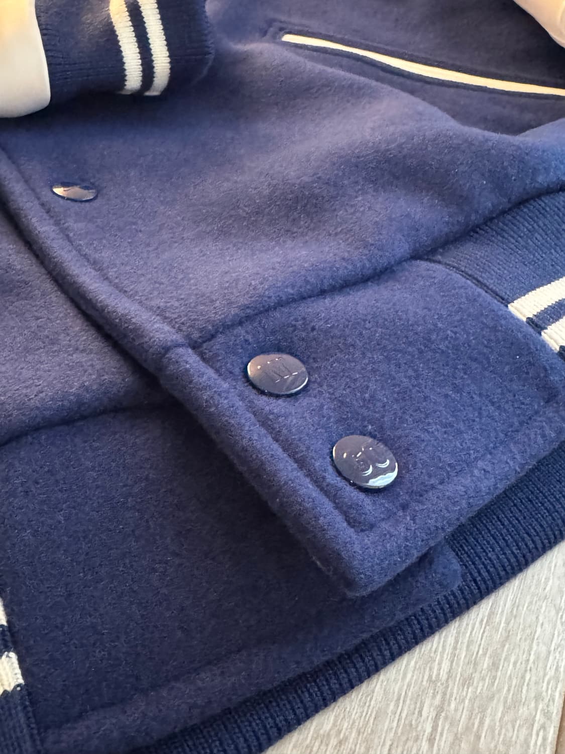 나이키X니고 바시티자켓 블루보이드 상품이미지5