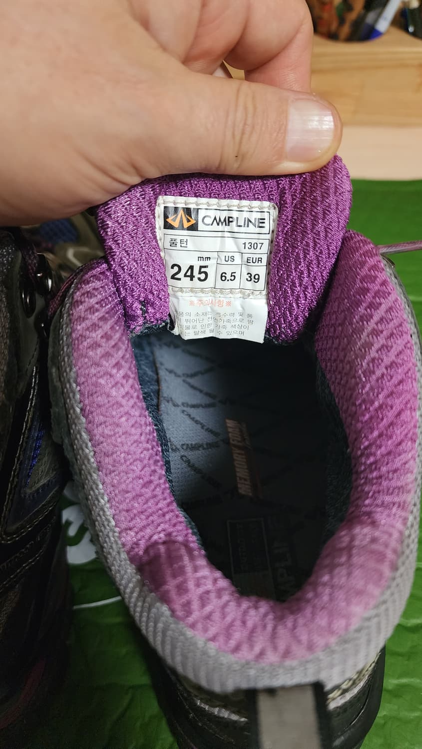 캠프라인 고어텍스 등산화 240 상품이미지6