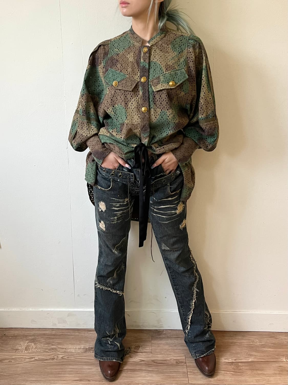 ZADIG&VOLTAIRE 밀리터리 원피스 자켓 상품이미지6