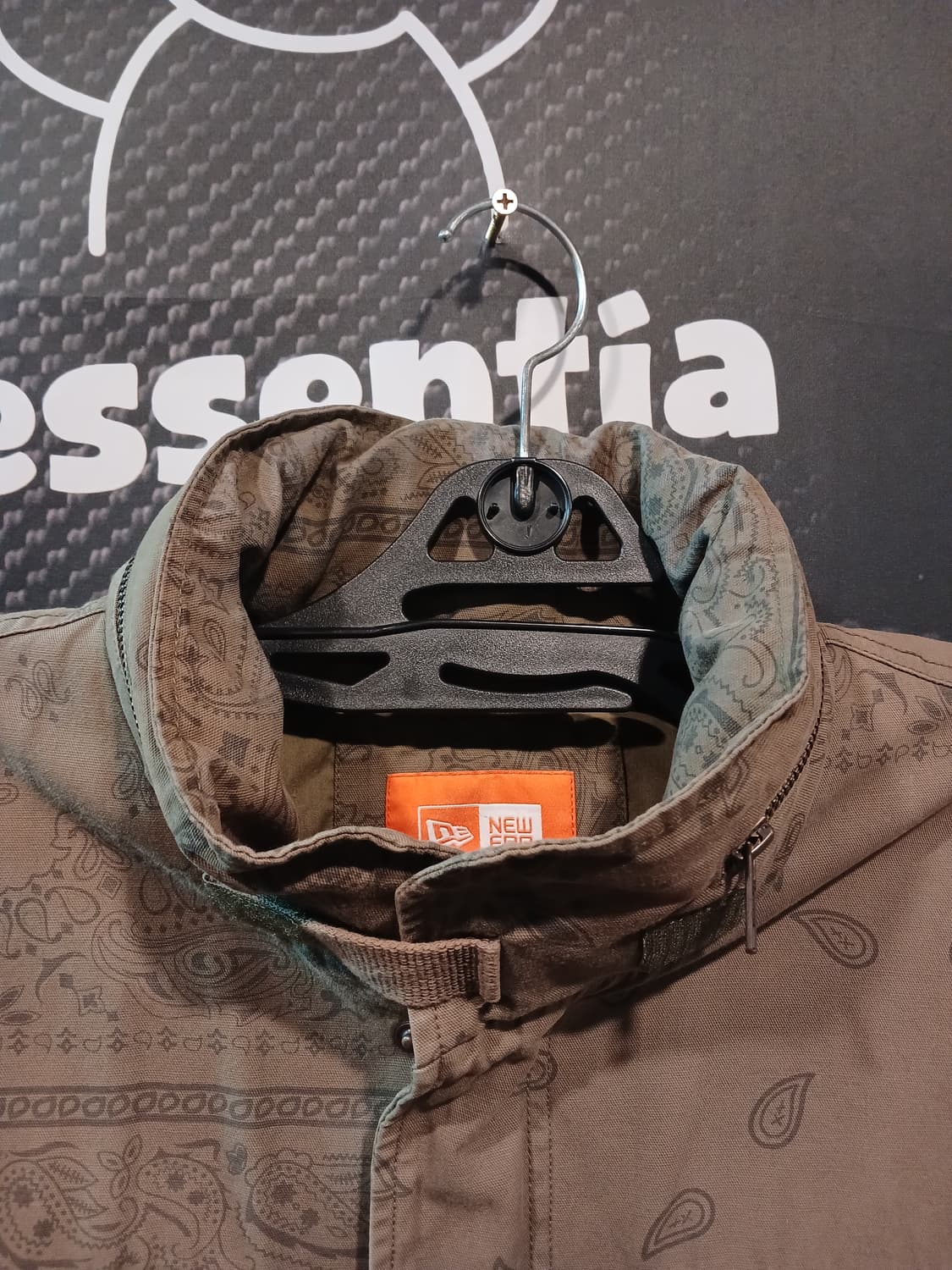 뉴에라 M65 필드 자켓 페이즐리 그린 상품이미지2