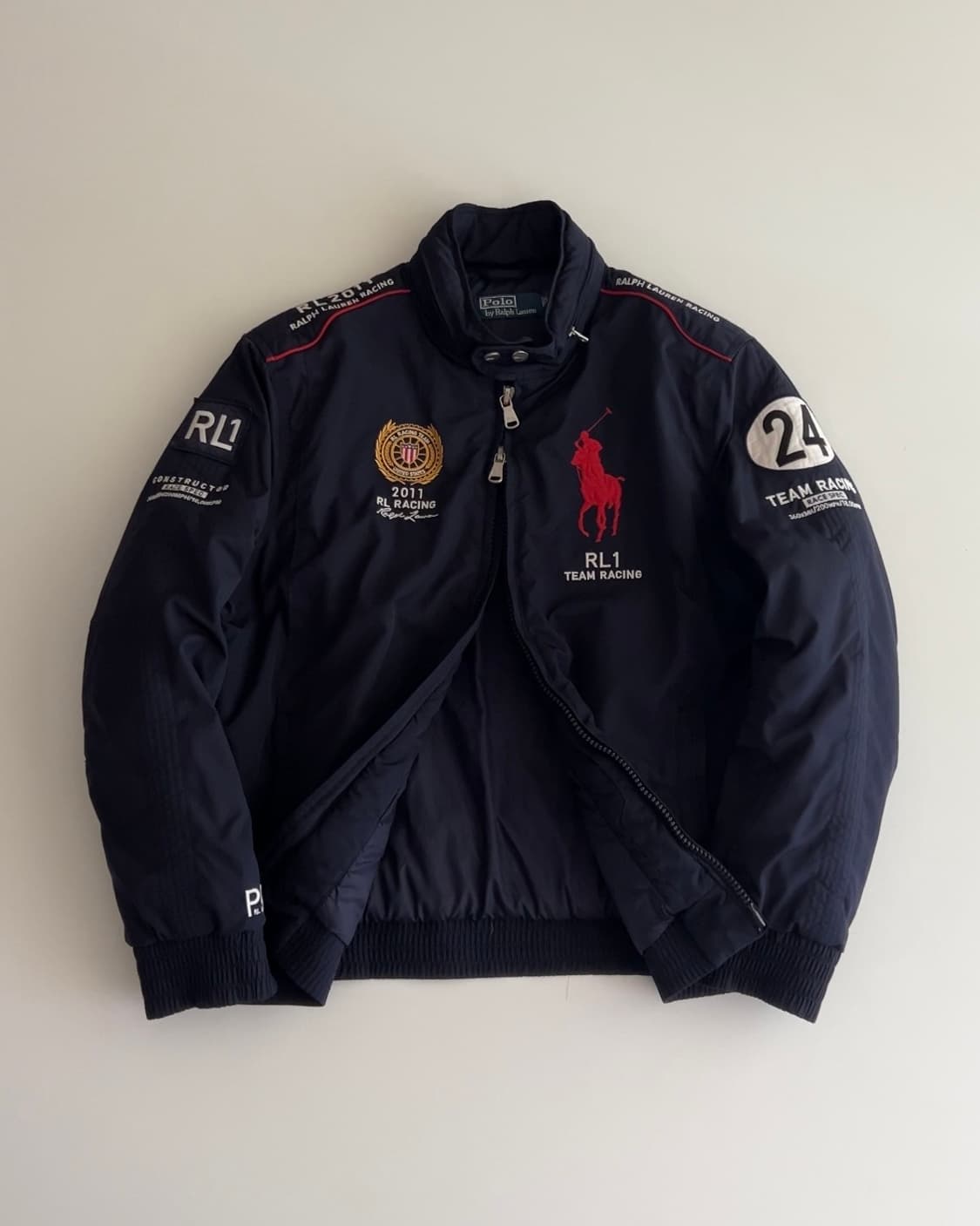 폴로 랄프로렌 레이싱 봄버 자켓 L 상품이미지1