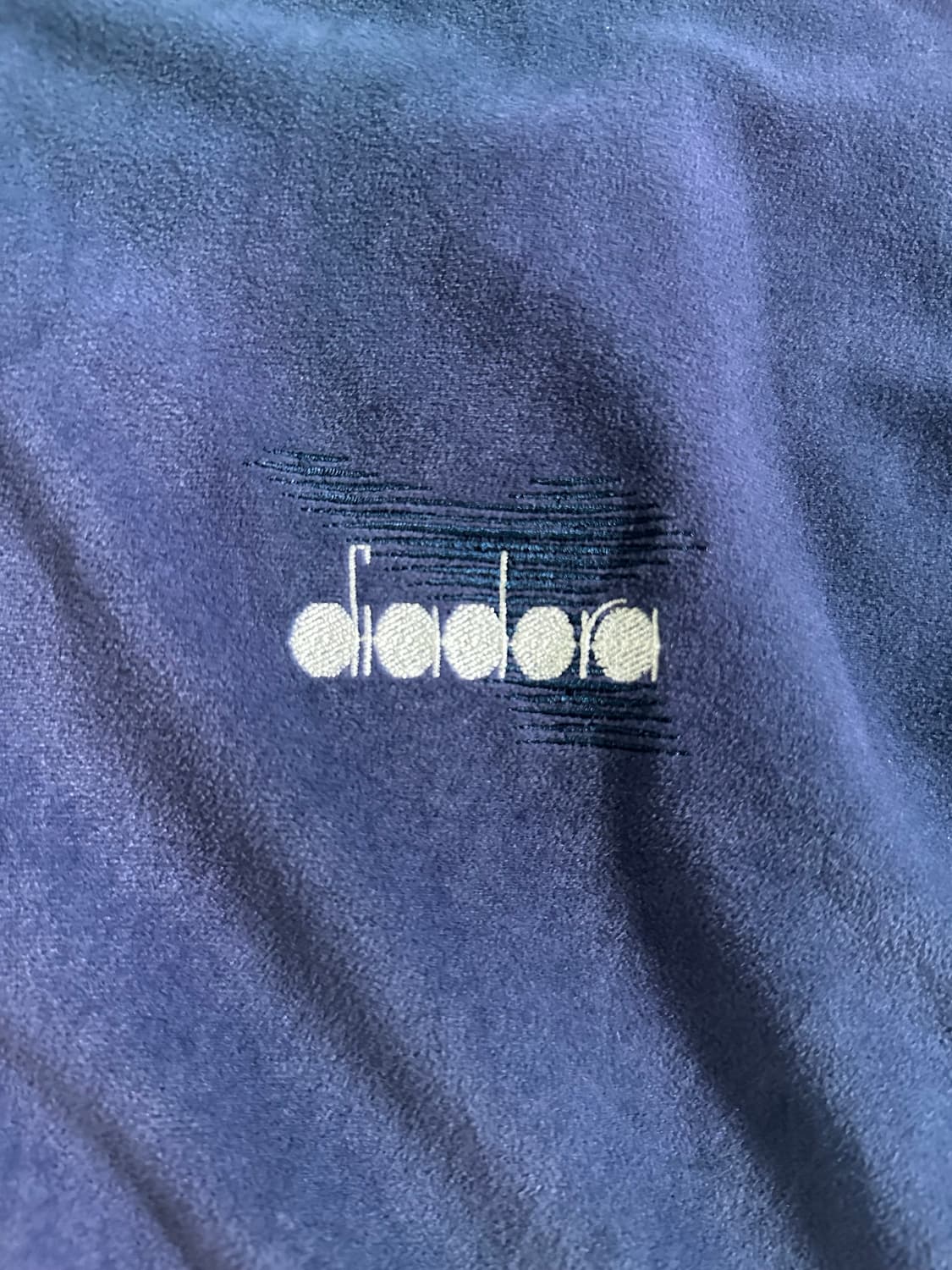 90s DIADORA 벨루아 트랙 자켓 /033 상품이미지4