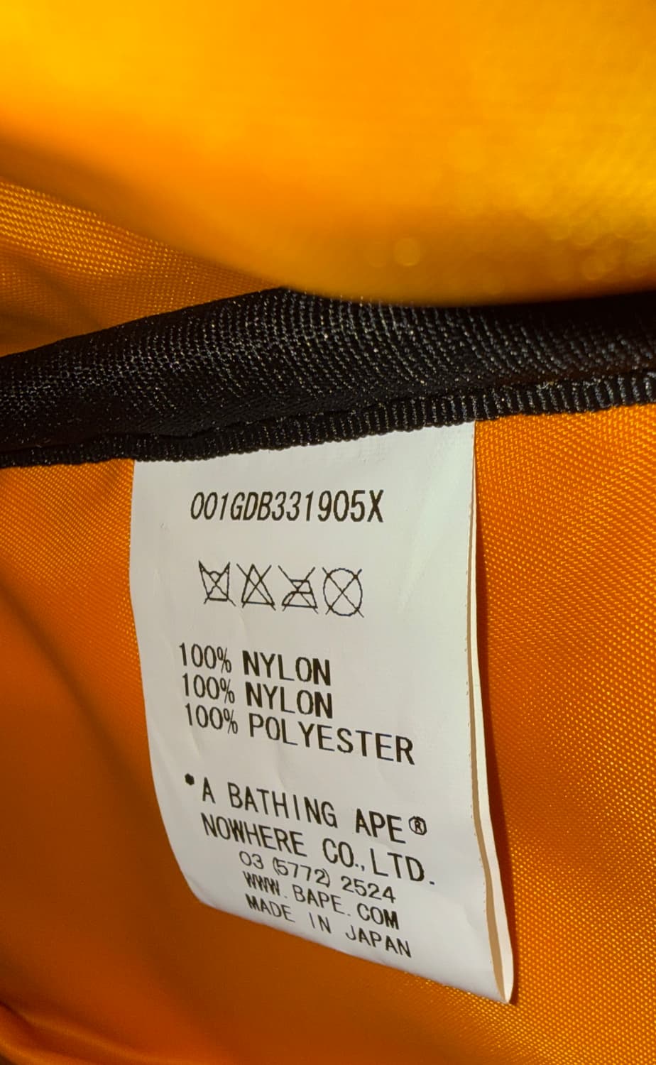 Bape x Porter camo backpack 상품이미지4