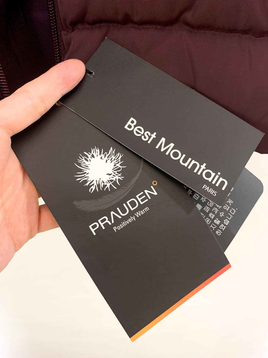 (새상품)Best Mountain 다운 패딩 점퍼 S 상품이미지9