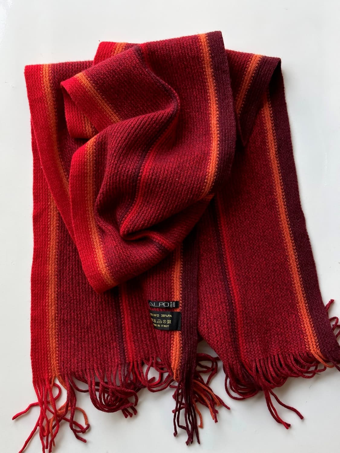 Multi stripe knit muffler 상품이미지2