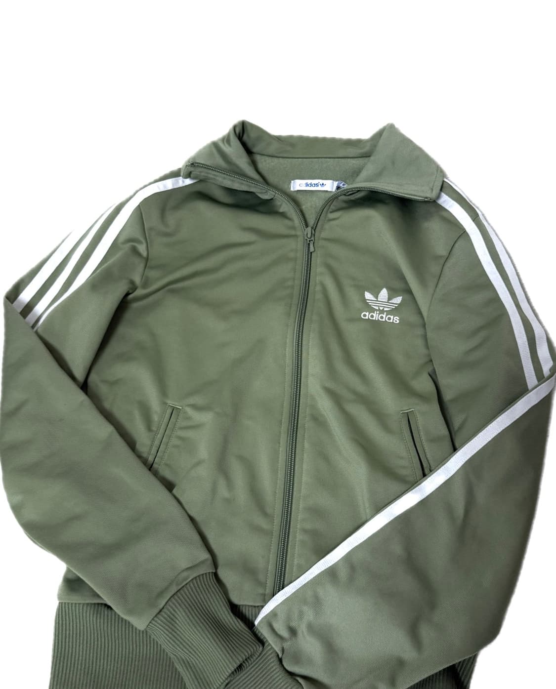 아디다스 파이어버드 제니 져지 트랙탑 카키 상품이미지1