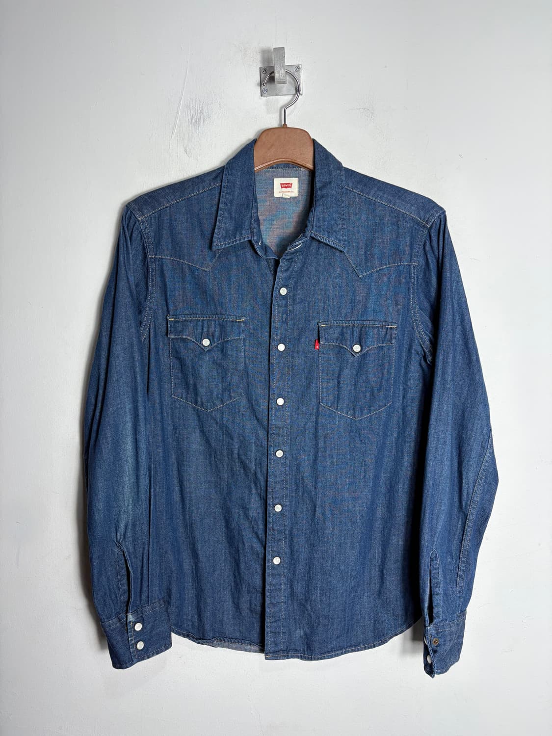 리바이스 진청 데님 웨스턴  셔츠 상품이미지1