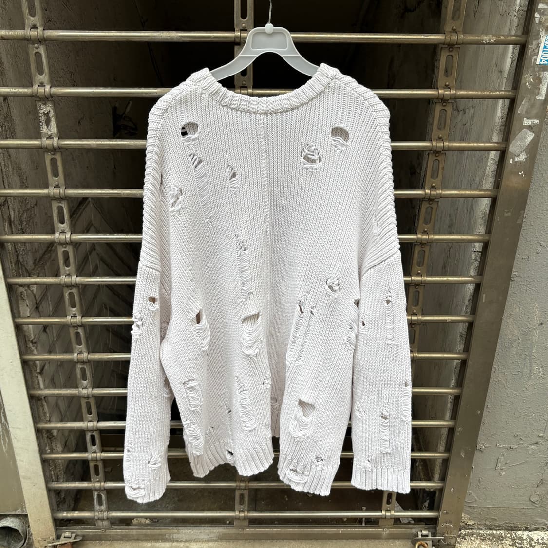 [S] 23년 준지 코튼 니트 스웨터 상품이미지2