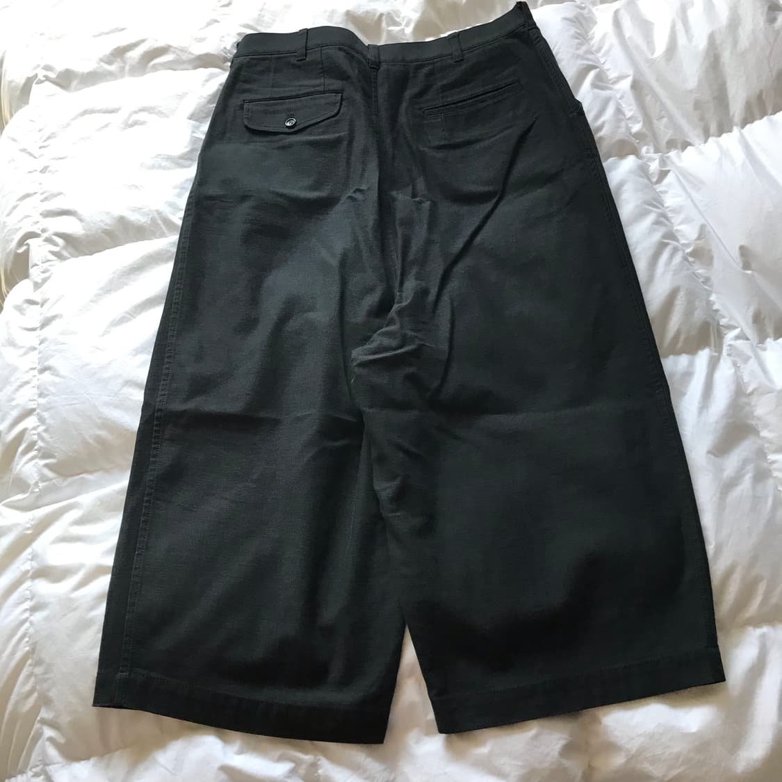 (m) 꼼 데 가르송 옴므 와이드 코튼 팬츠 상품이미지2