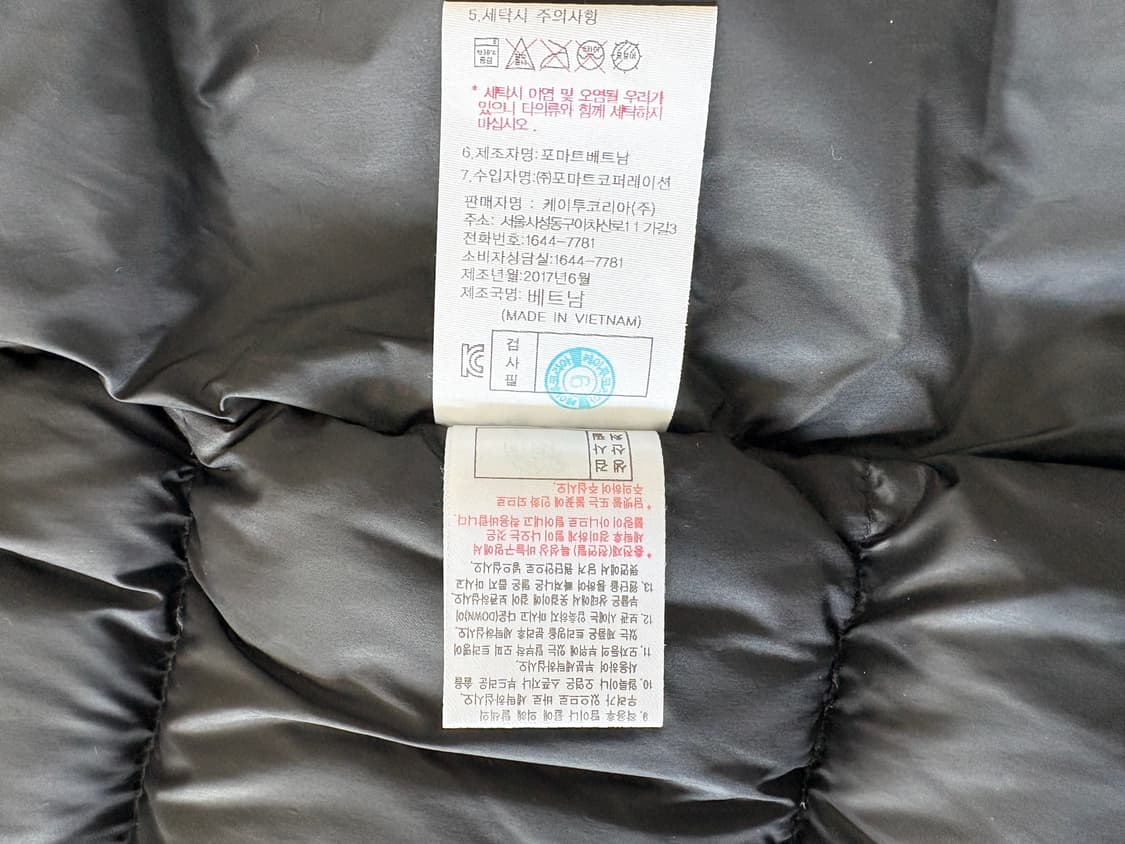 K2 여성 헤비 구스다운 90 카키 상품이미지7