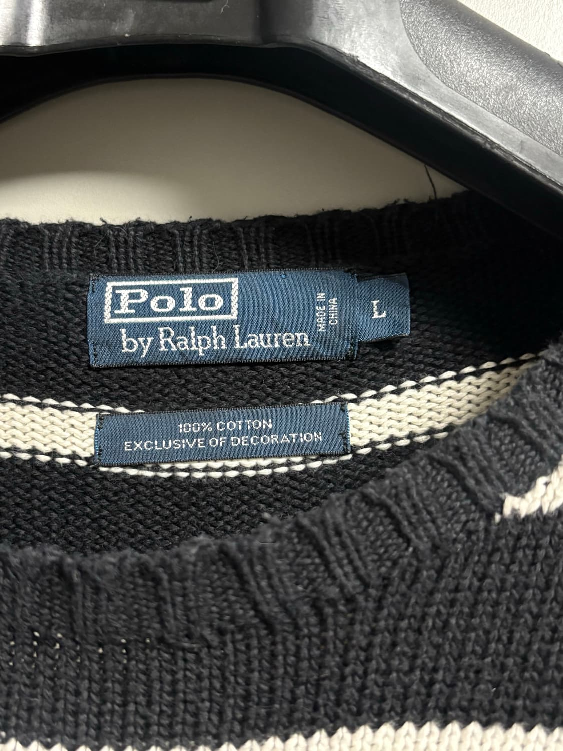 폴로 스트라이프 니트 상품이미지3