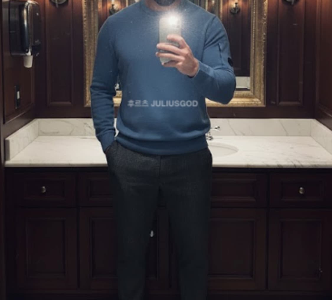 [110/새제품] CP COMPANY 씨피컴퍼니 버진 울 렌즈 니트 상품이미지8