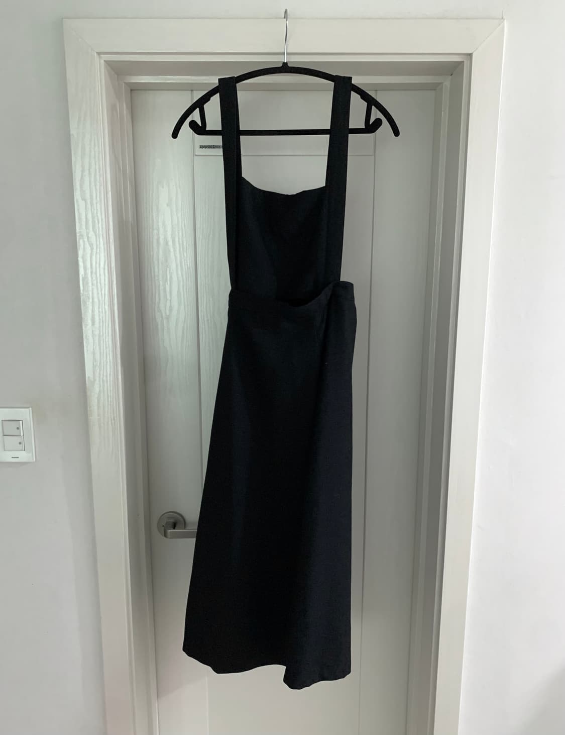 요지 야마모토 워크샵 서스펜더 랩 스커트 원피스 에이프런 타입 상품이미지6