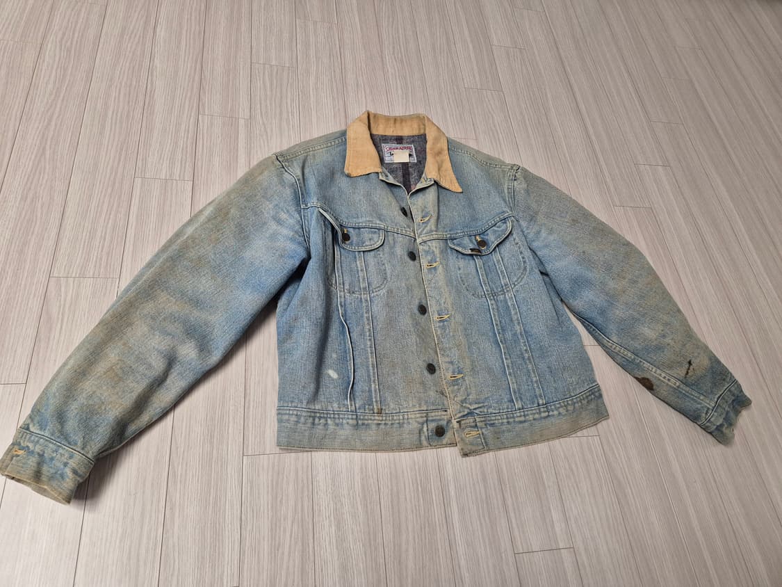 70s USA LEE 리 스톰라이더 101J 데님 자켓 상품이미지4