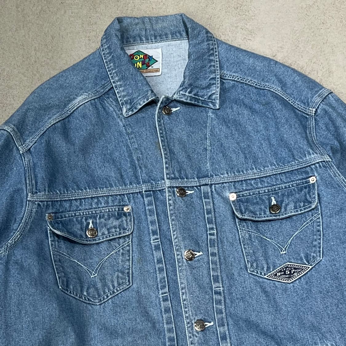 루니튠즈 자수 데님자켓 s10743 상품이미지3