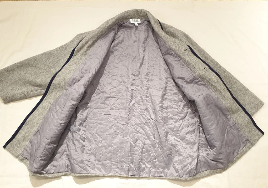 jpn 숄카라 울 코트 상품이미지2