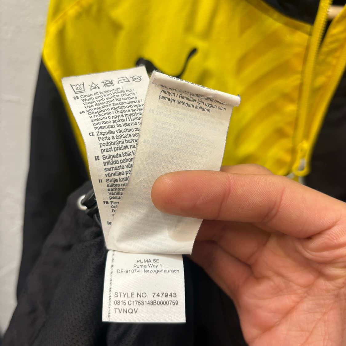 푸마 15-16 보루시아 도르트문트 바람막이 L 상품이미지9