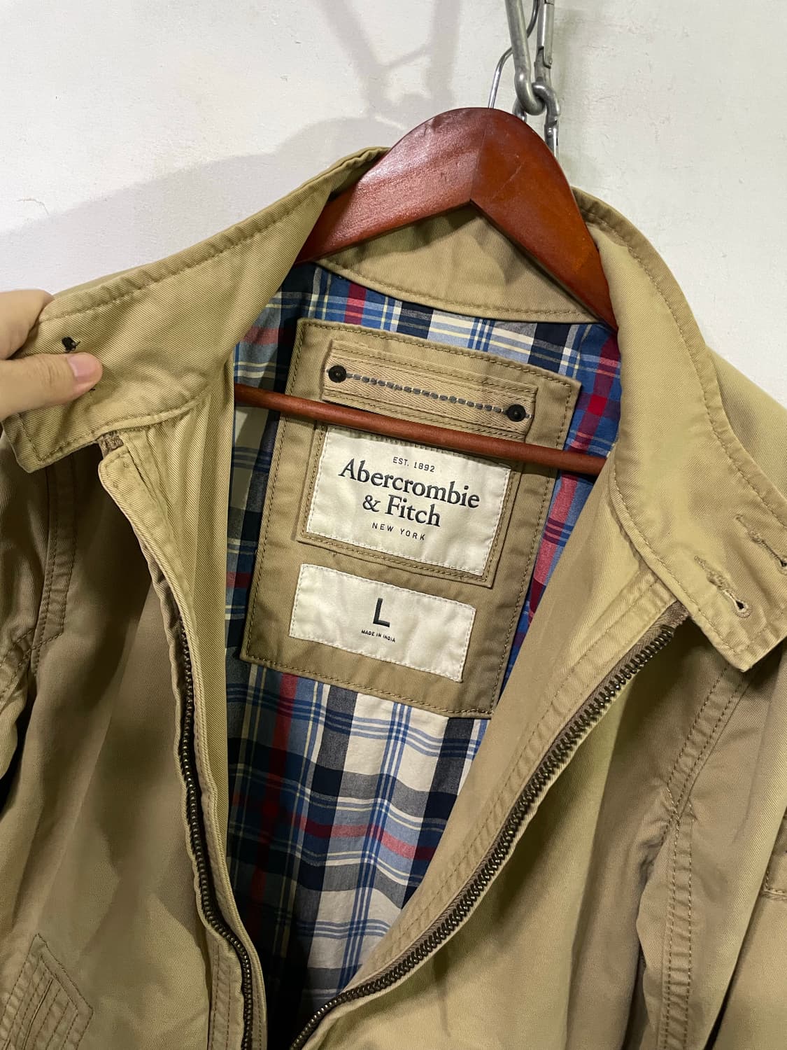 아베크롬비 블루종 자켓 스윙톱 자켓 야상자켓 L 사이즈 상품이미지5
