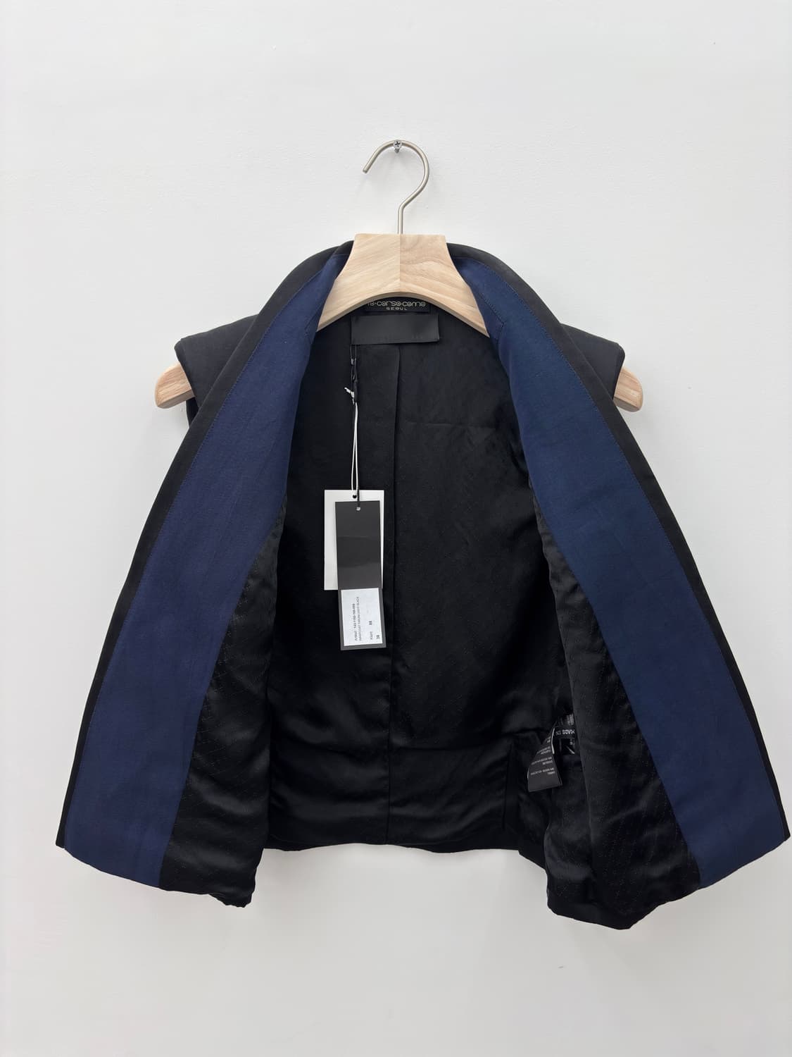 WAISTCOAT TARONI LIGHT BLACK 상품이미지2