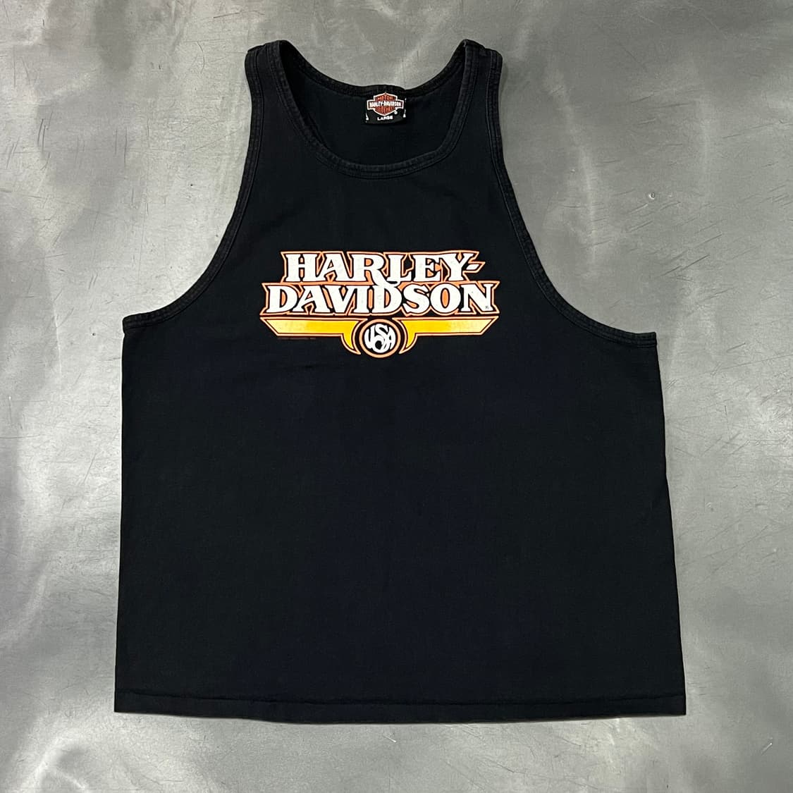  할리데이비슨 프린팅 슬리브리스 y15752 상품이미지1