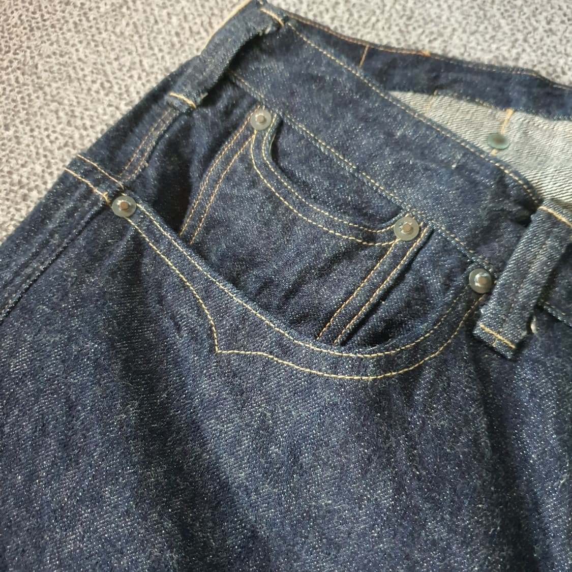 웨어하우스 헬러스 카페 데님 팬츠 상품이미지5