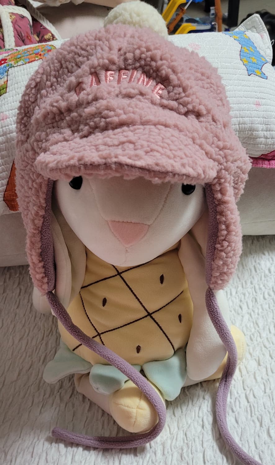 DAFFINE 뽀글이 털모자 머리둘레 54센치 상품이미지1