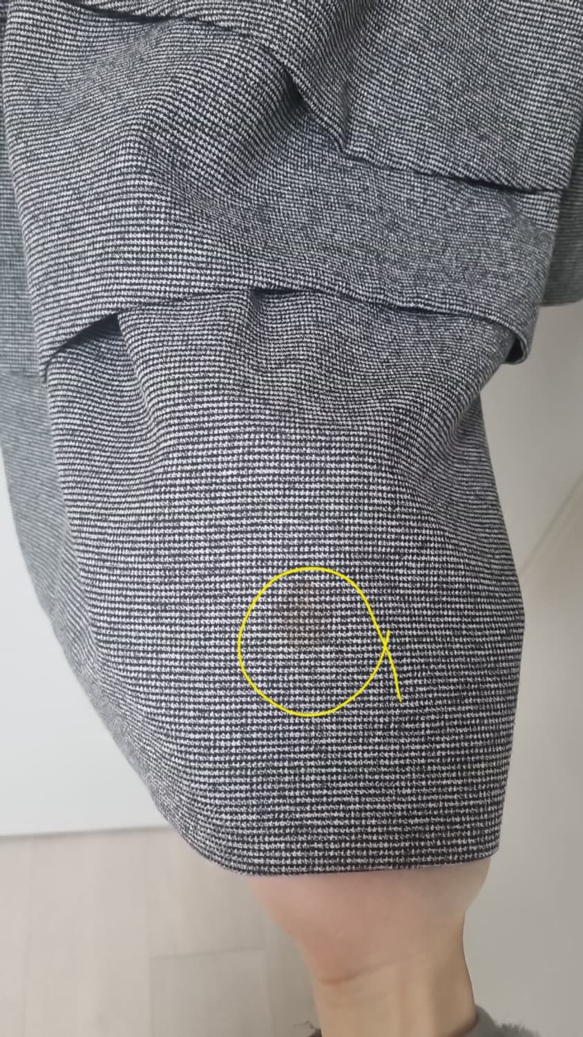 JJ지고트 JIGOTT 그레이 원피스 하객룩 (벨트 탈부착 가능) 상품이미지8