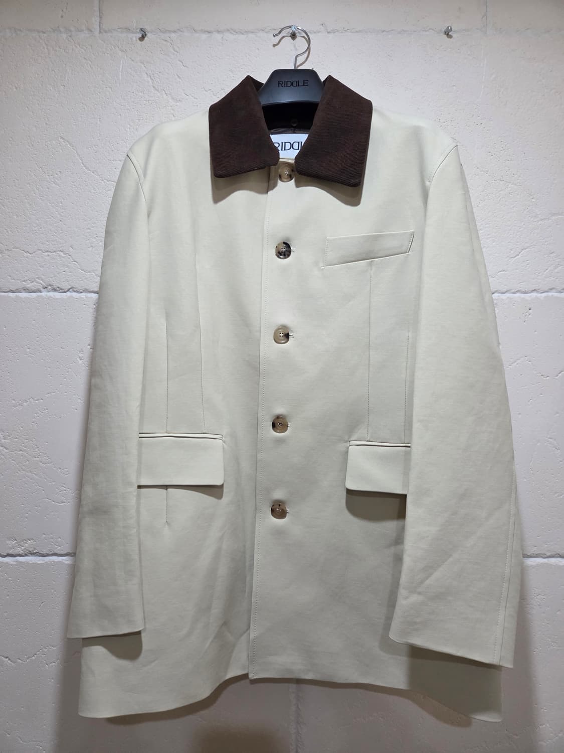 리들 riddle 오버사이즈 워크 카코트 상품이미지3