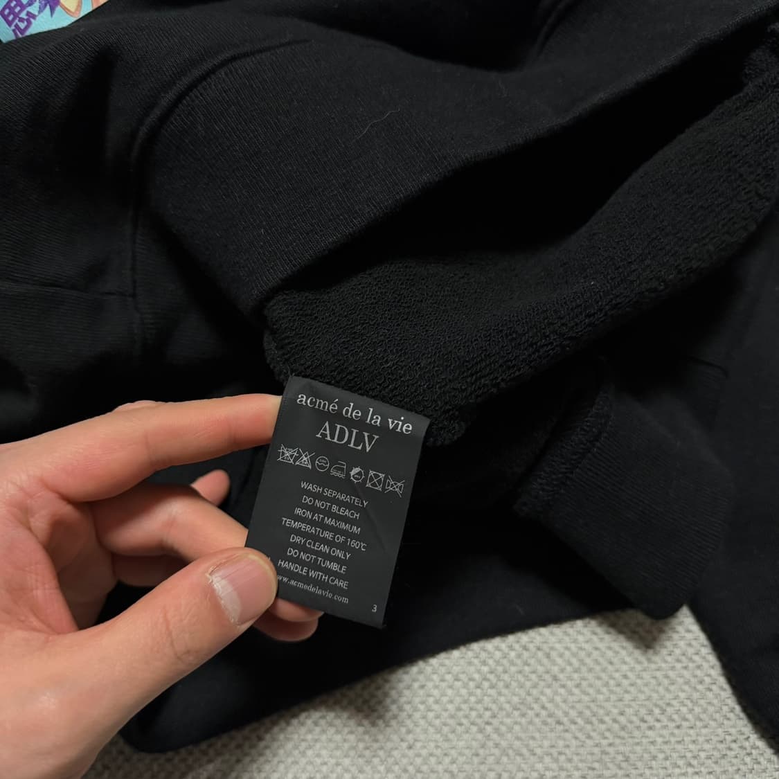 아크메드라비 프린팅 후드티 상품이미지5