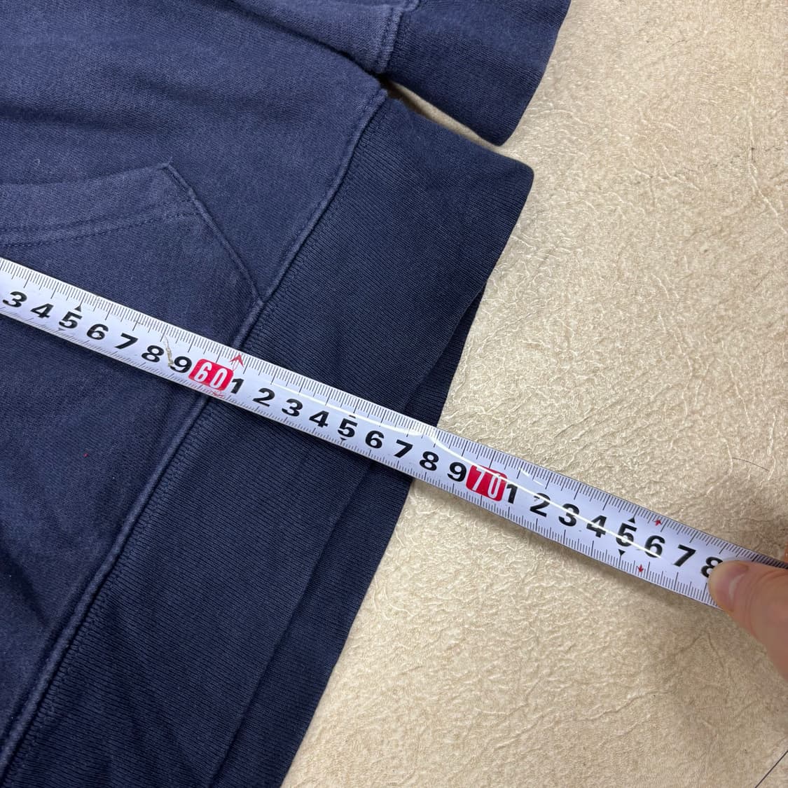 갭 네이비 빅로고 후드티 상품이미지4