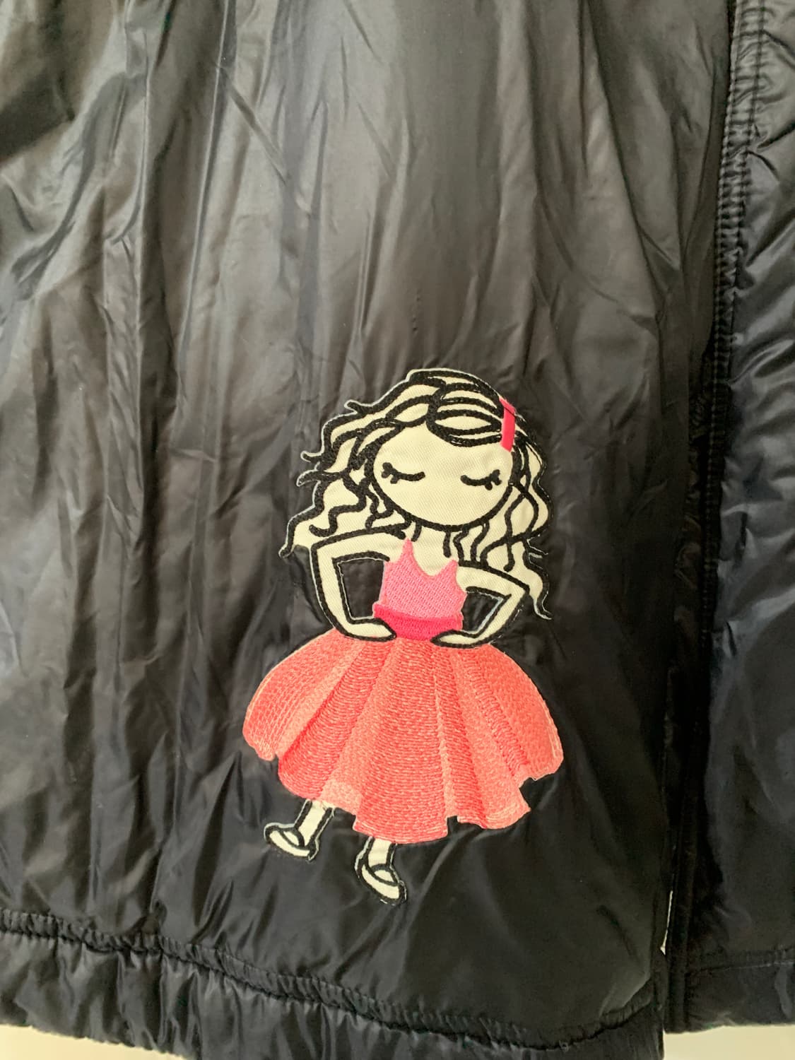 언더커버 17FW 휴먼 컨트롤 시스템 빅 블랙 다운 모즈코트 상품이미지10