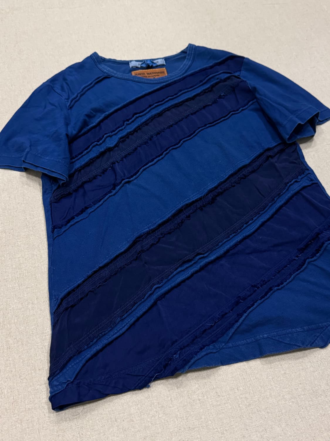 준야와타나베 13ss 비대칭 레이어드 티셔츠 상품이미지6