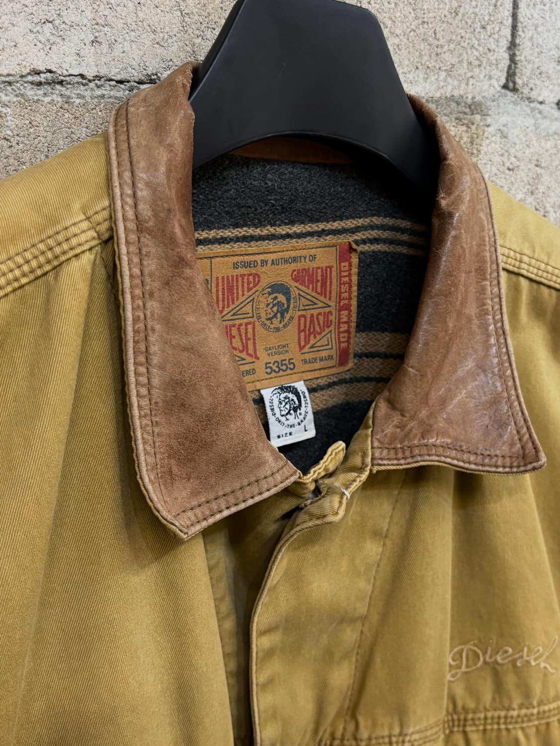 디젤 워싱 코튼 자켓 상품이미지3