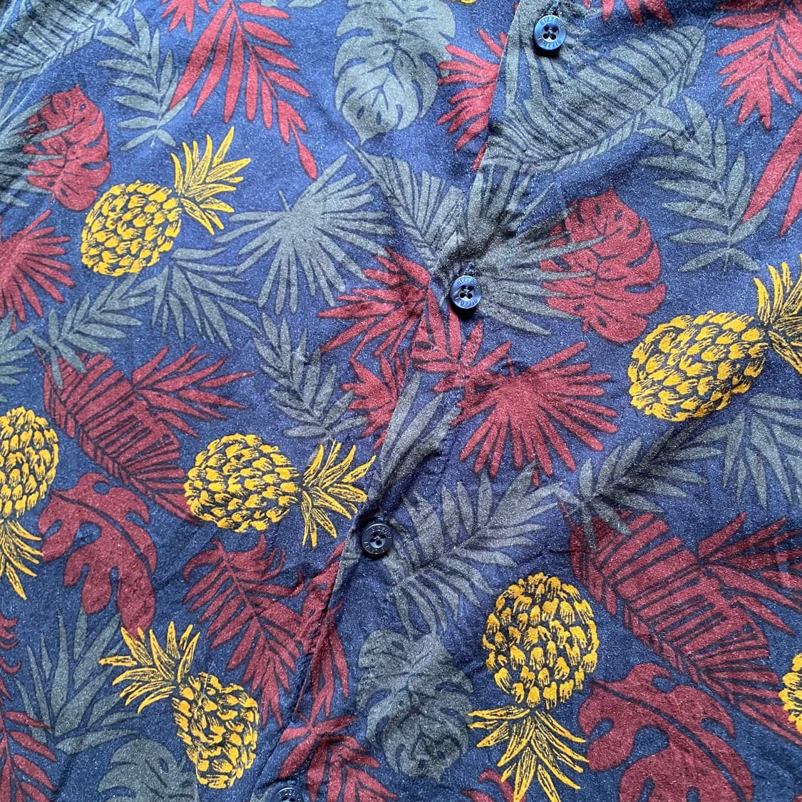 빈티지 파인애플 반팔 셔츠 상품이미지3