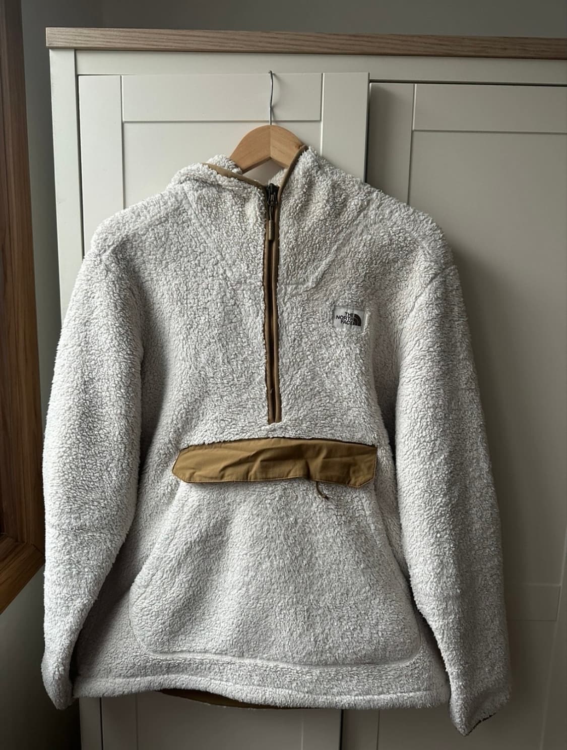 노스페이스 플리스 후리스 아노락 아이보리 / M 상품이미지1