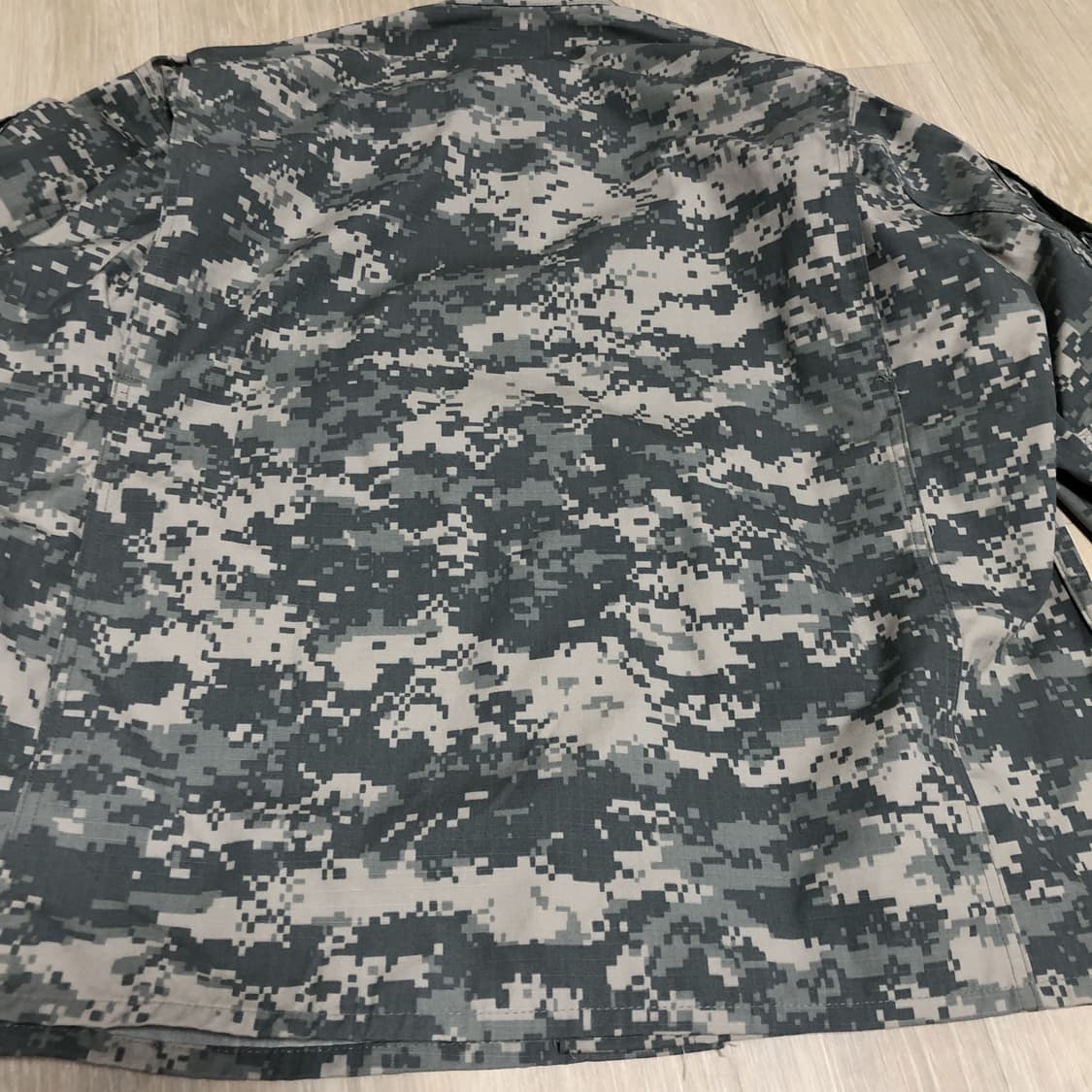 (L-S) 새상품 미군 US ARMY ACU 디지털 카모 컴뱃 자켓  상품이미지9