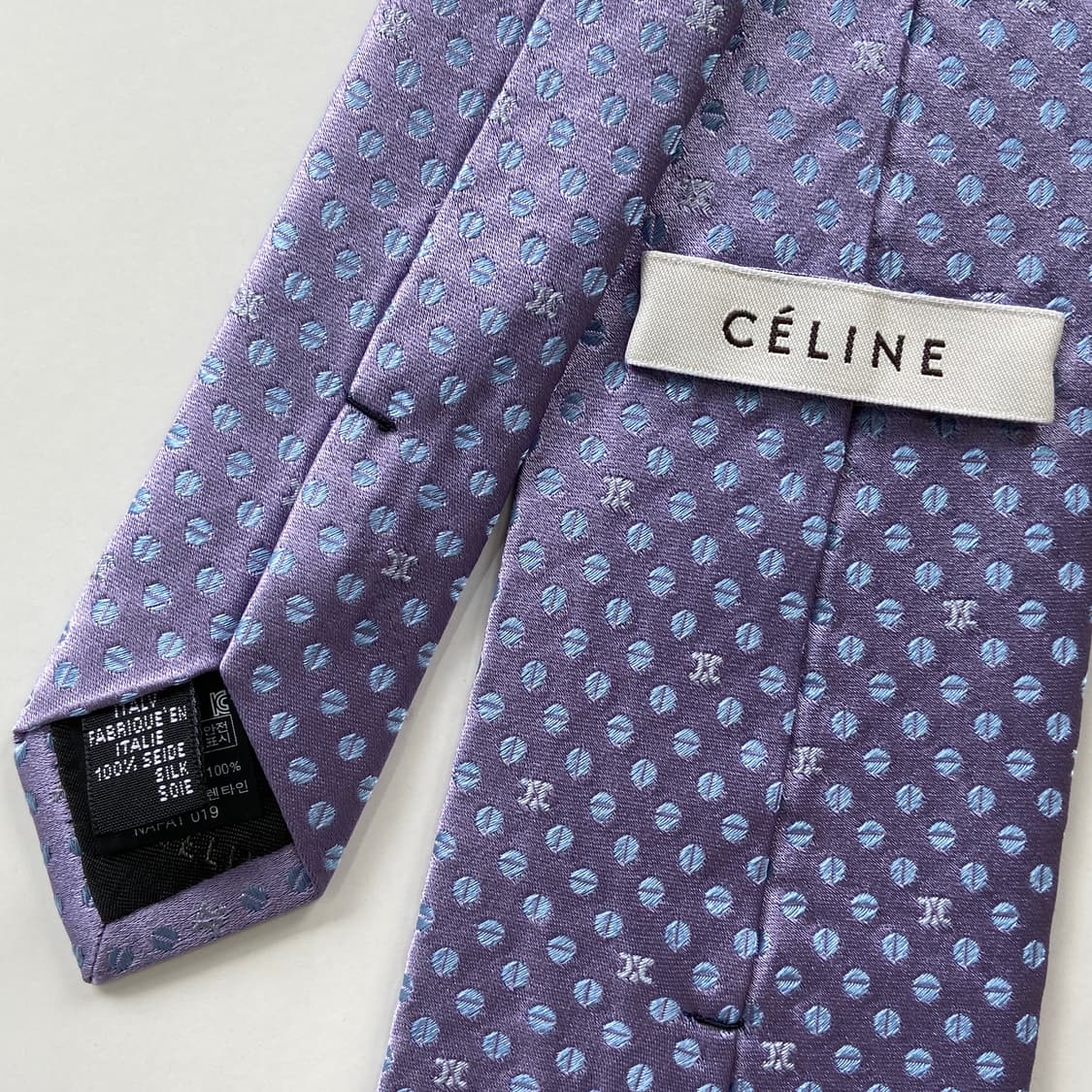 신형 셀린느(CELINE) 모노그램 정품 명품 넥타이 상품이미지5