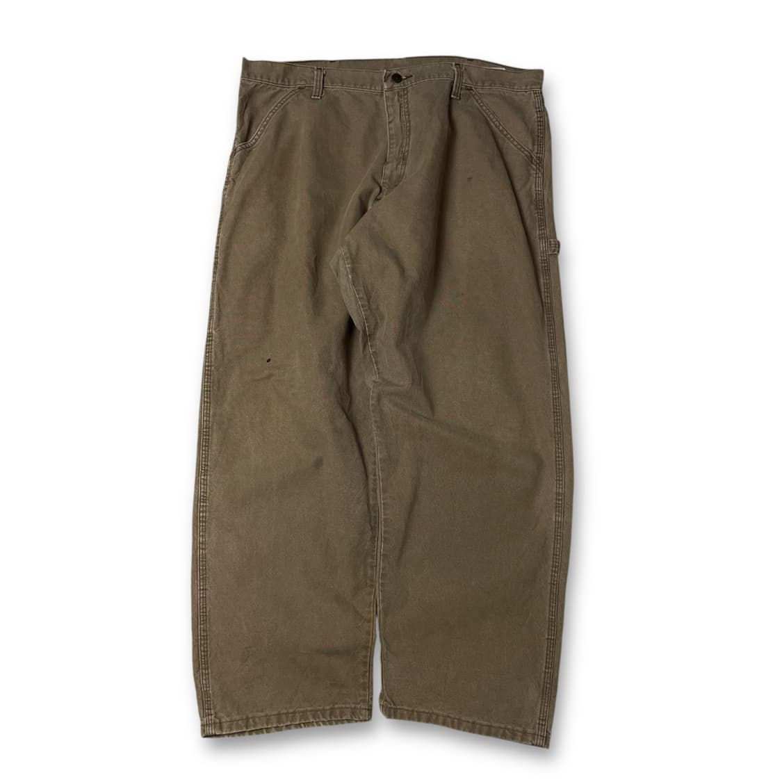 (38) 러스틀러 연브라운 백카고 데님 팬츠 상품이미지1