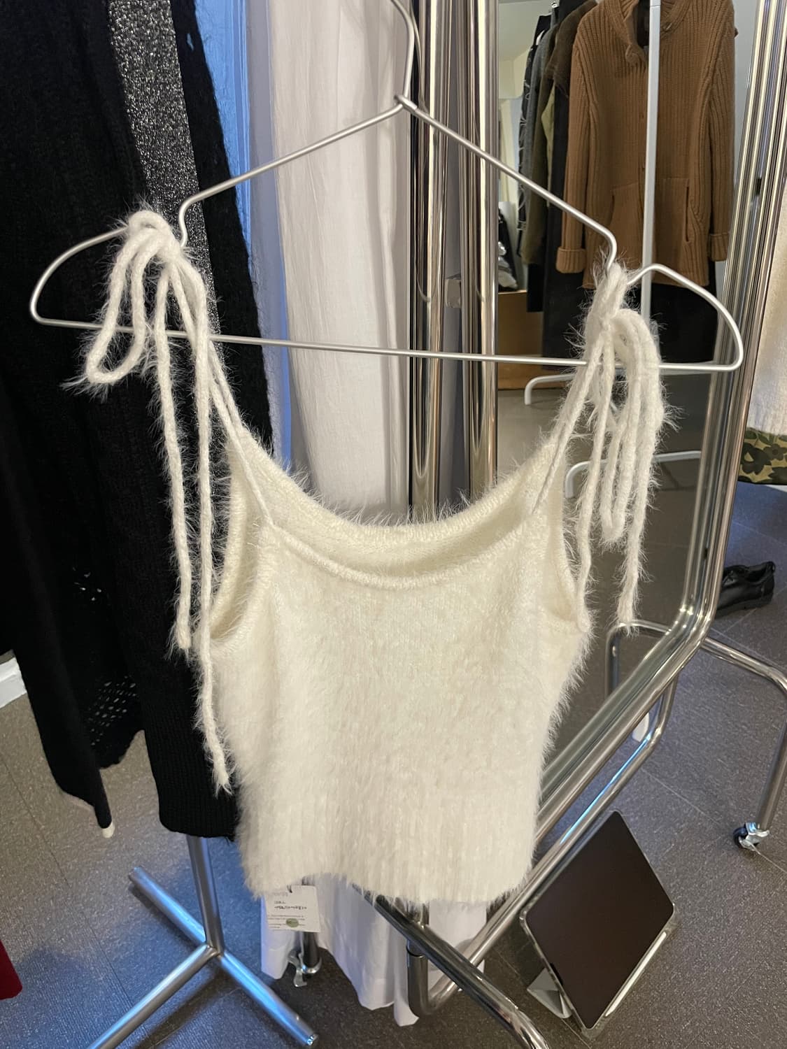 vintage snow fur bustier 상품이미지7