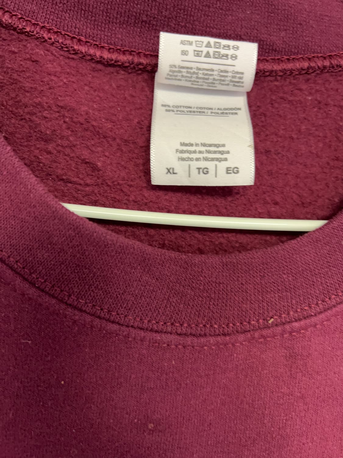 릭모엔티 스웨트셔츠 xl 상품이미지2